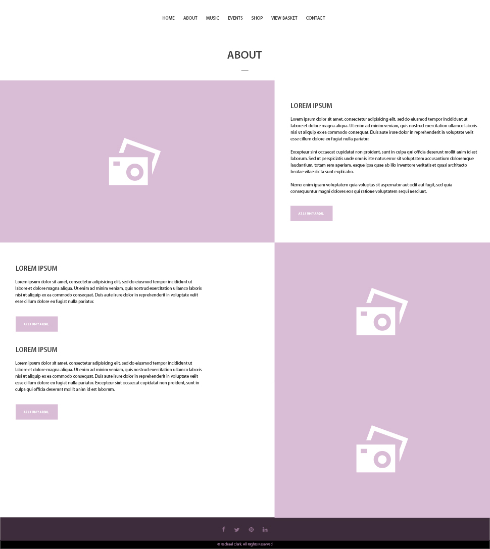 Web Page Wireframe Mockups Web Page Wireframe Mockups